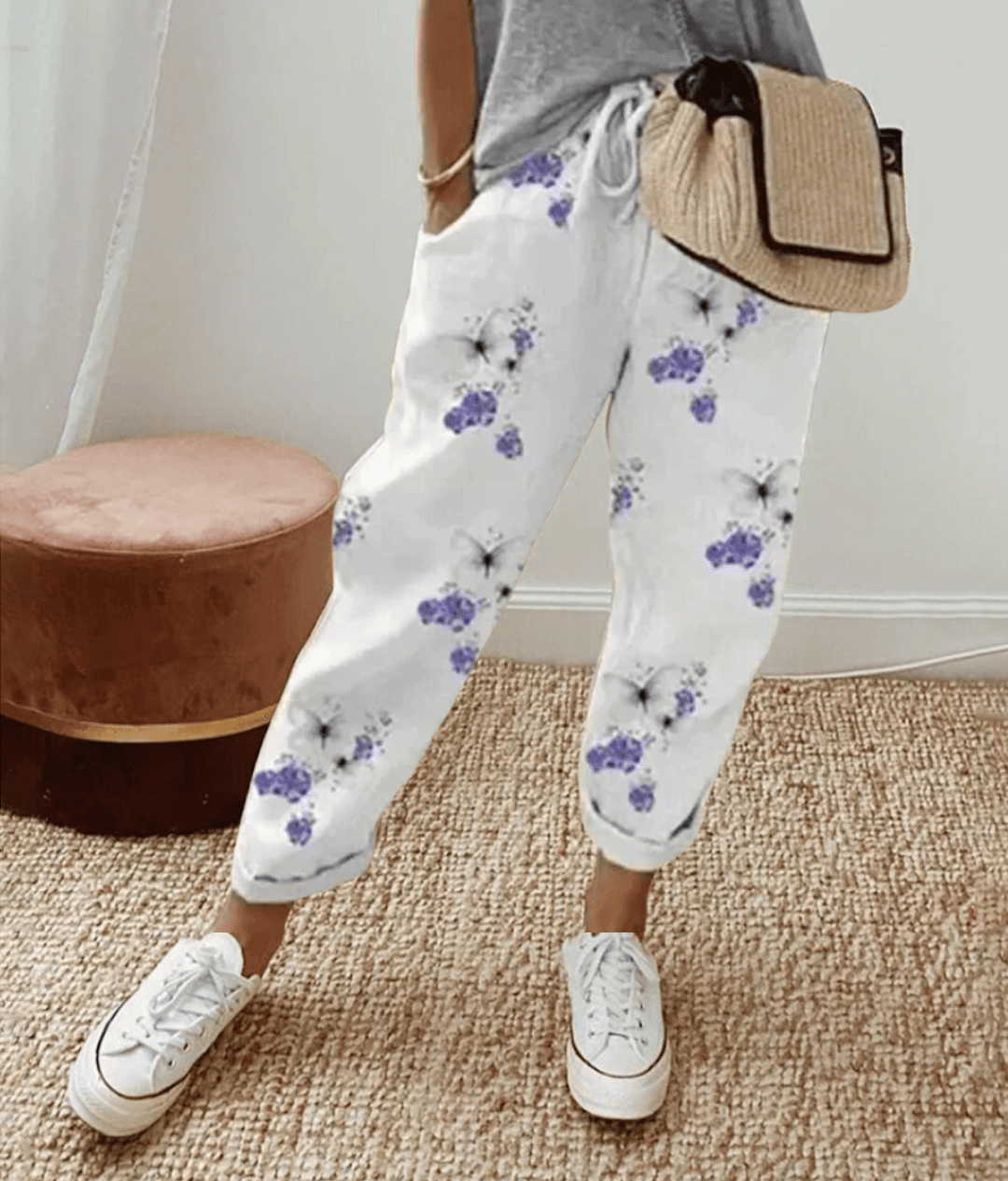 Sarah | Relaxed Flowy Drawstring Lounge Pants