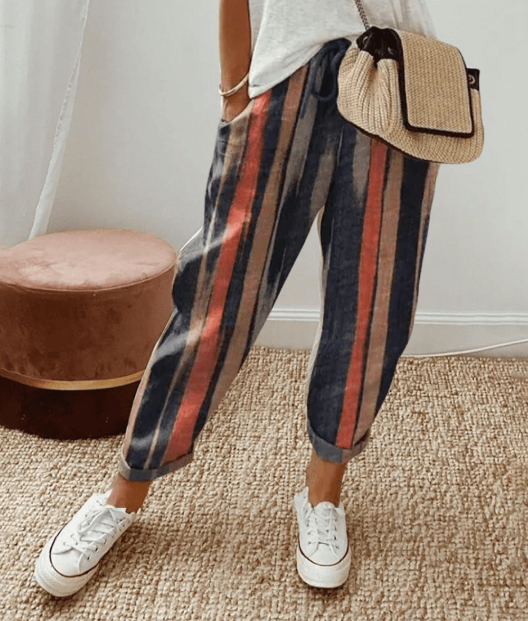 Sarah | Relaxed Flowy Drawstring Lounge Pants
