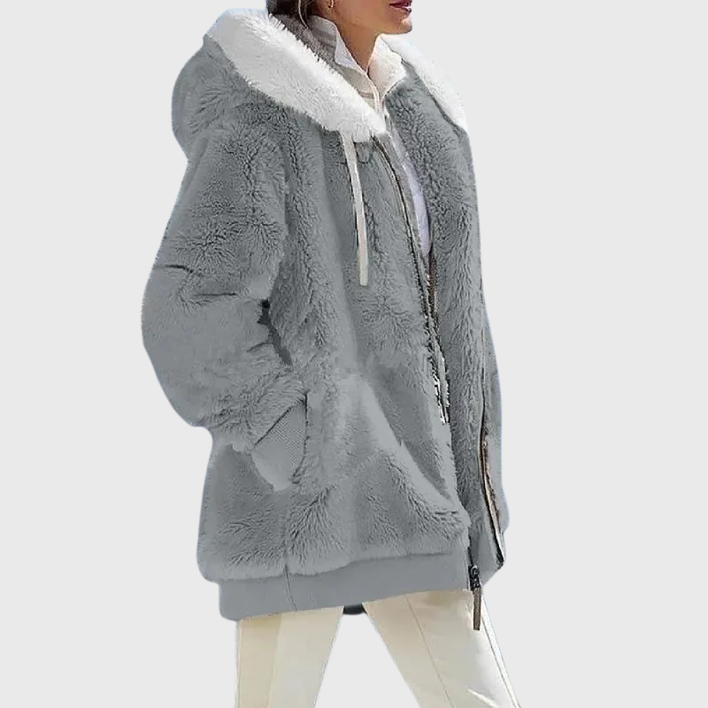 Faelith | Hooded Fleece Winter Jacket