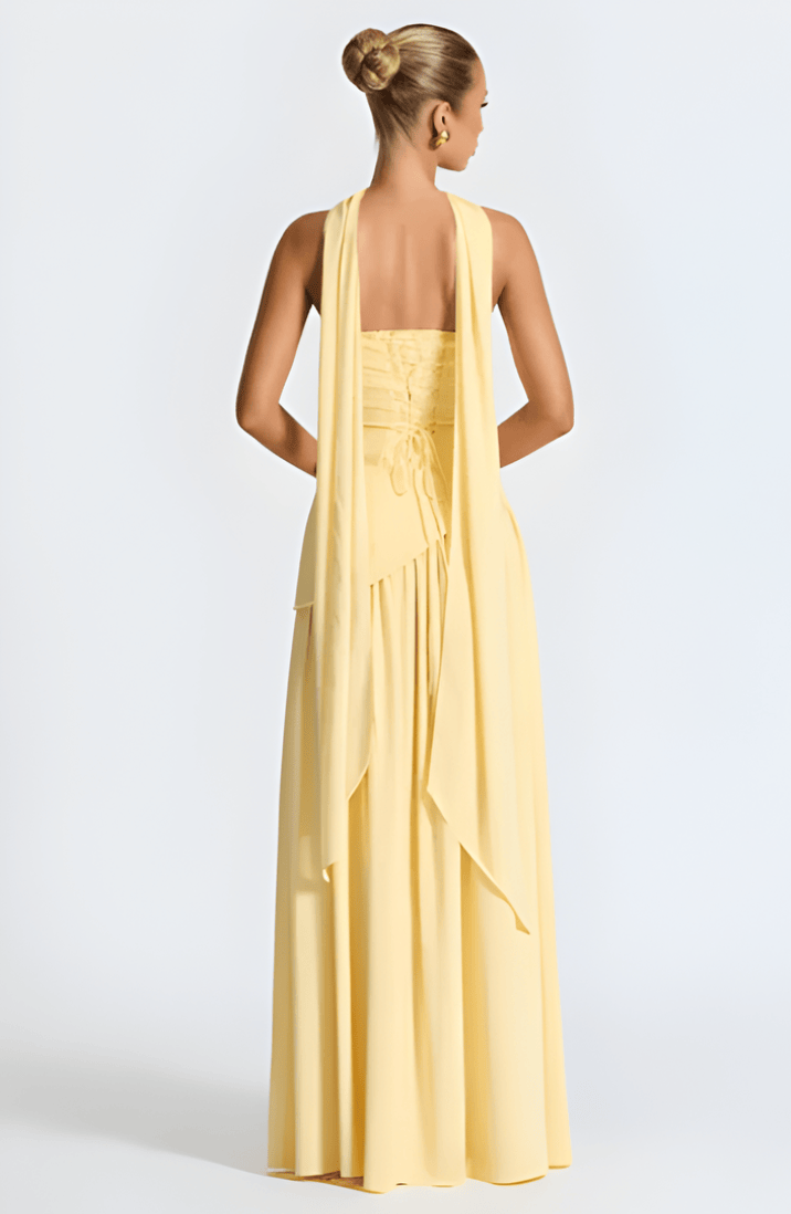 Avelorae | Strapless Slit Maxi Occasion Dress