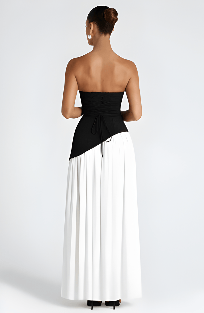 Avelorae | Strapless Slit Maxi Occasion Dress