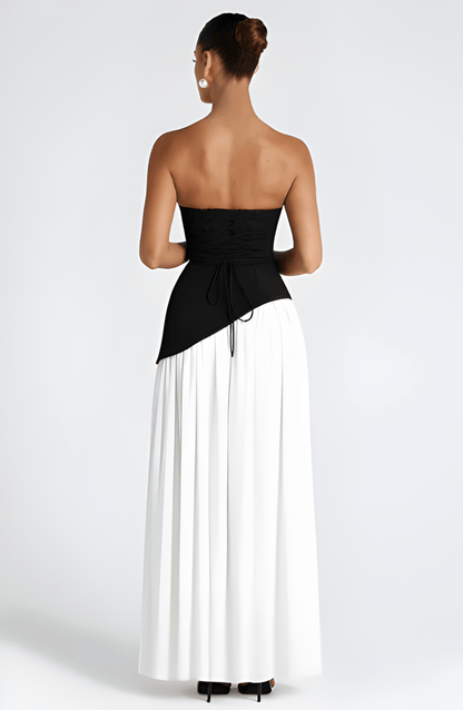 Avelorae | Strapless Slit Maxi Occasion Dress