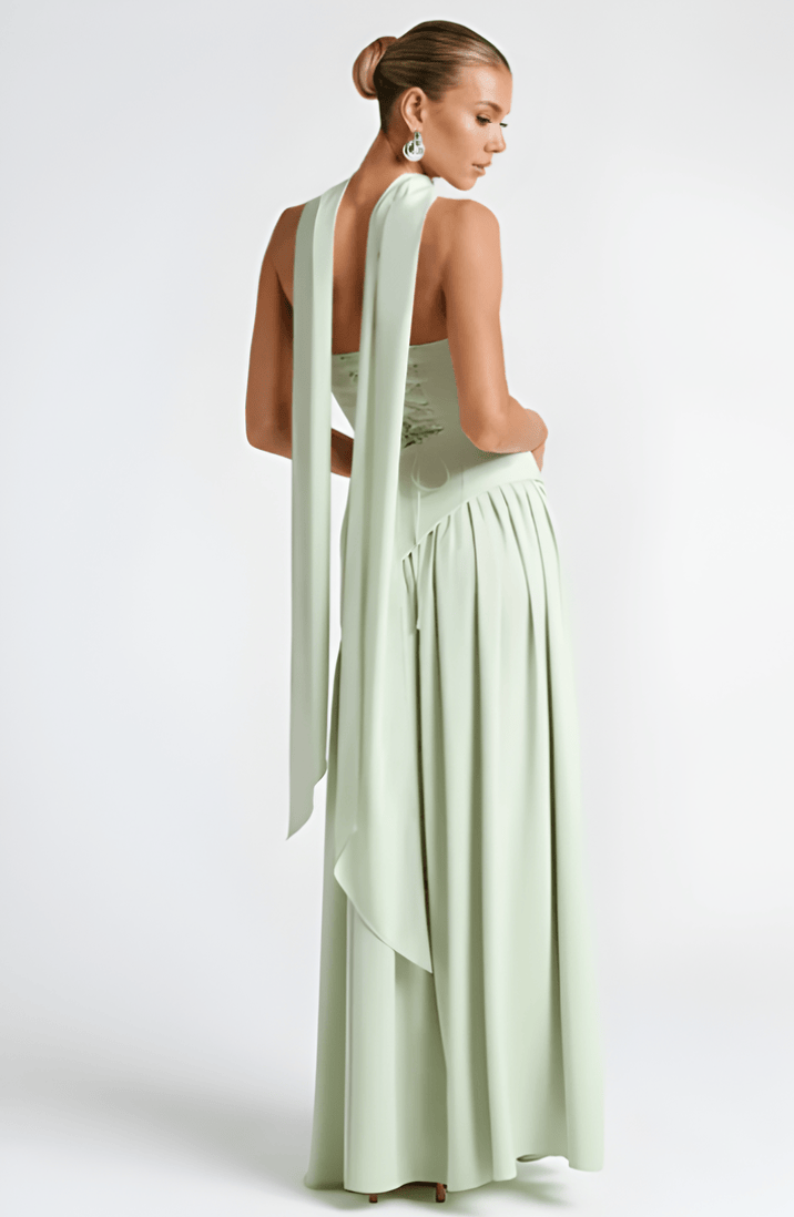 Avelorae | Strapless Slit Maxi Occasion Dress