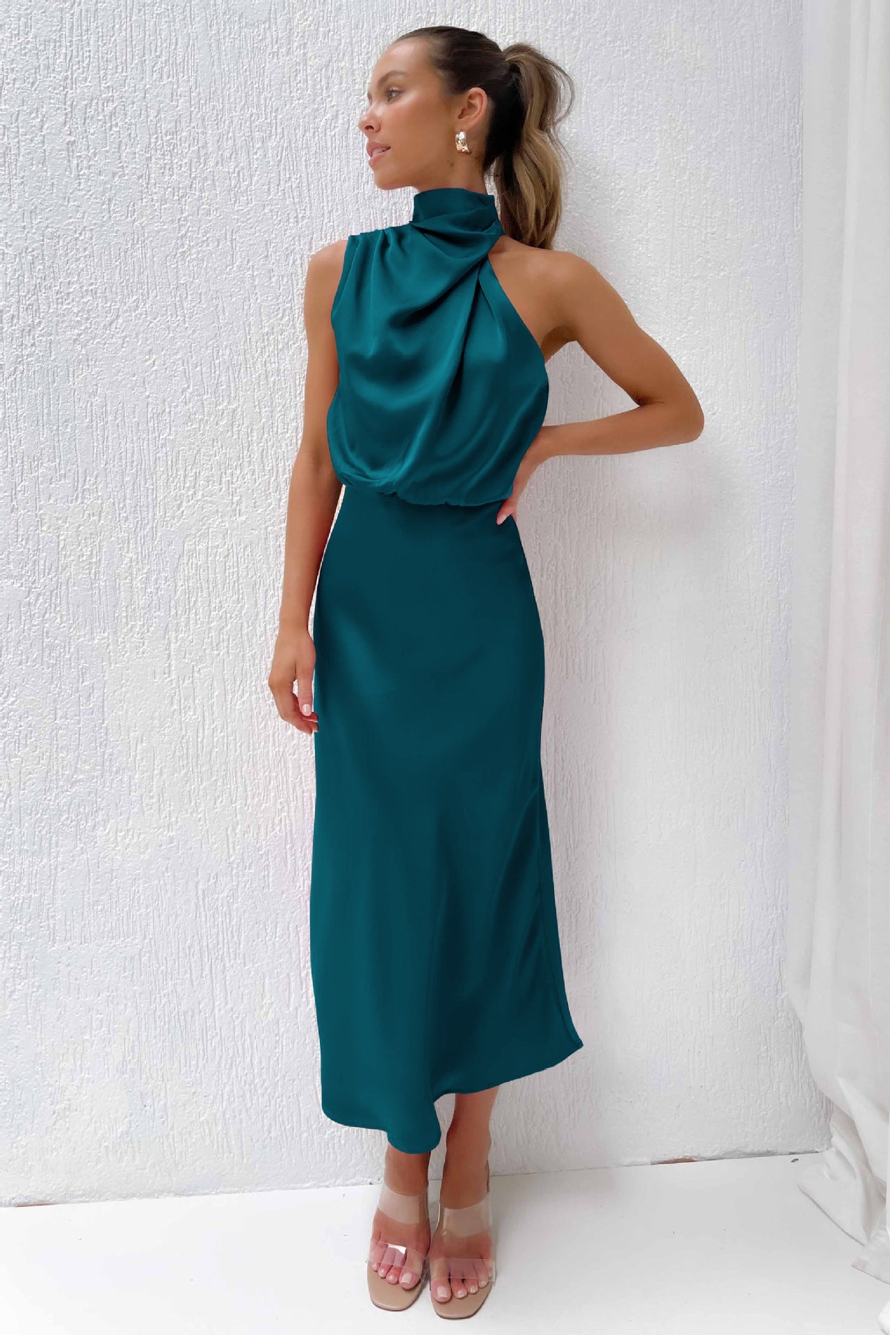 Marsella | Halter Evening Dress