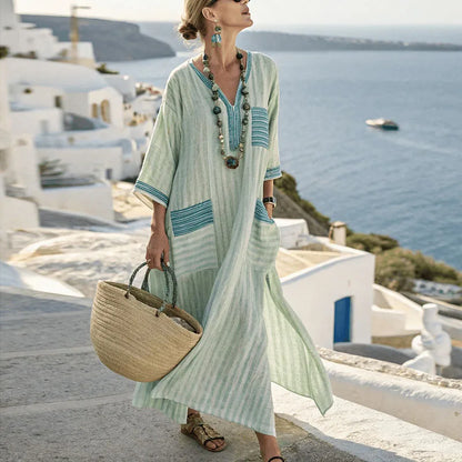 Sorella | Airy V-Neck Maxi Sundress