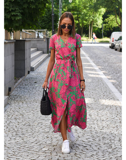 Sylvane | Effortless Floral Midi Dress