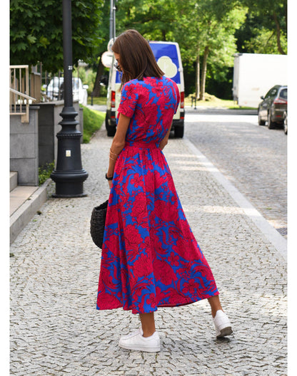 Sylvane | Effortless Floral Midi Dress