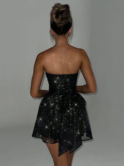 Bianca sequin party dress sparkle detail
