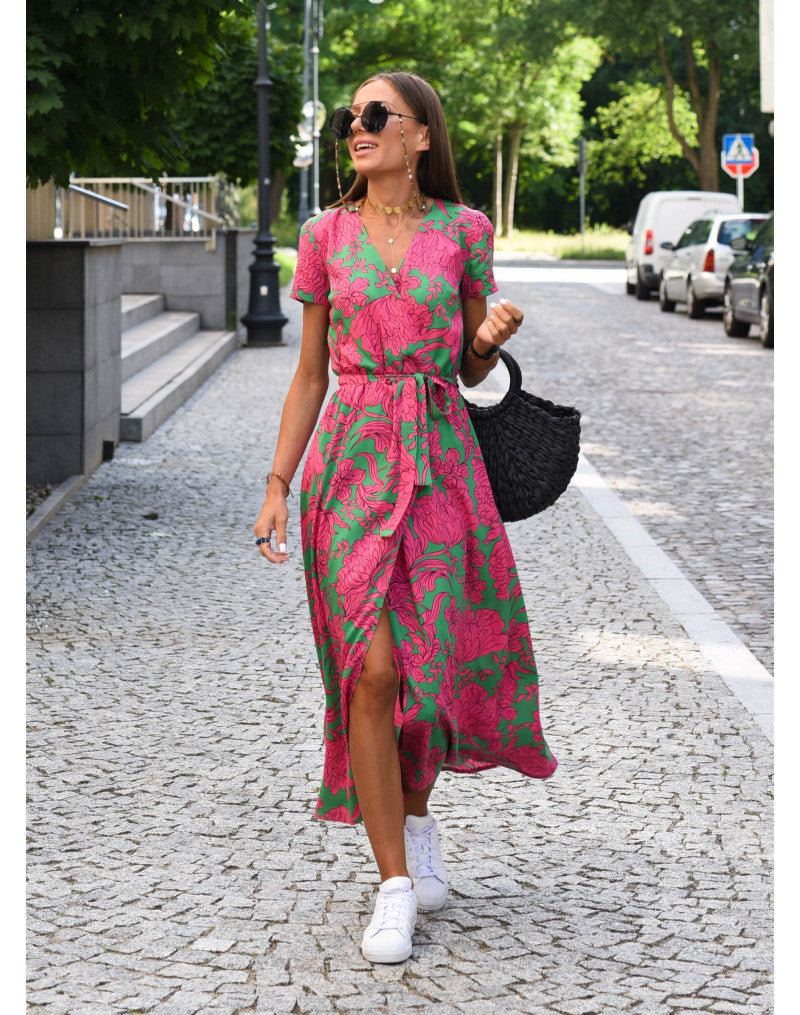 Sylvane | Effortless Floral Midi Dress