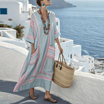 Sorella | Airy V-Neck Maxi Sundress
