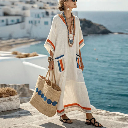 Sorella | Airy V-Neck Maxi Sundress