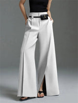 Aria high-waist wide-leg pants for women