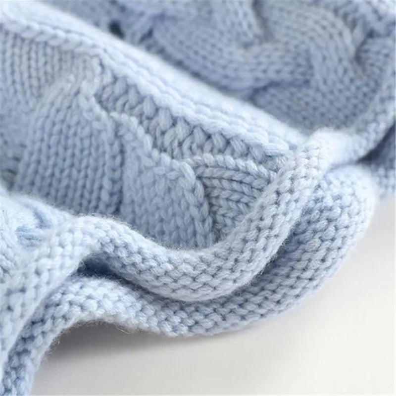 Rosewynn | Cable-Knit High-Neck Sweater