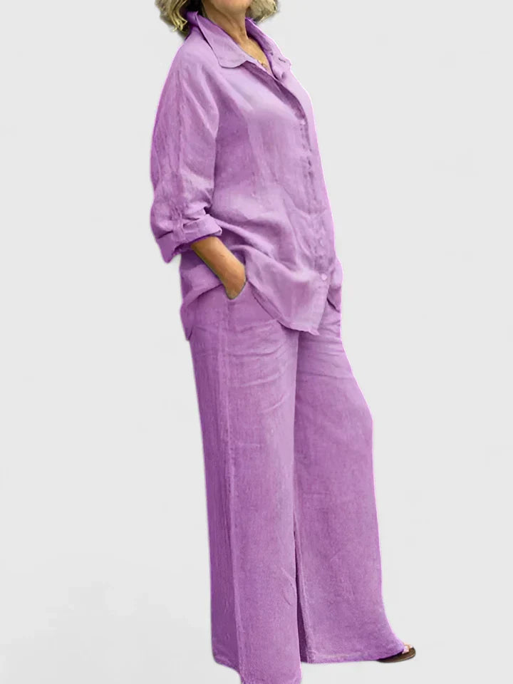 Manon | Vintage-Inspired Relaxed Two-Piece Set