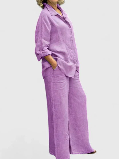 Manon | Vintage-Inspired Relaxed Two-Piece Set