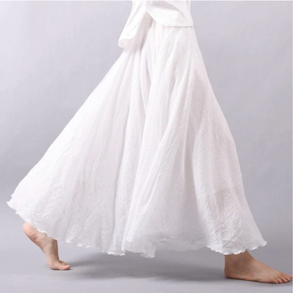 Mariah | Flowy Summer Maxi Skirt