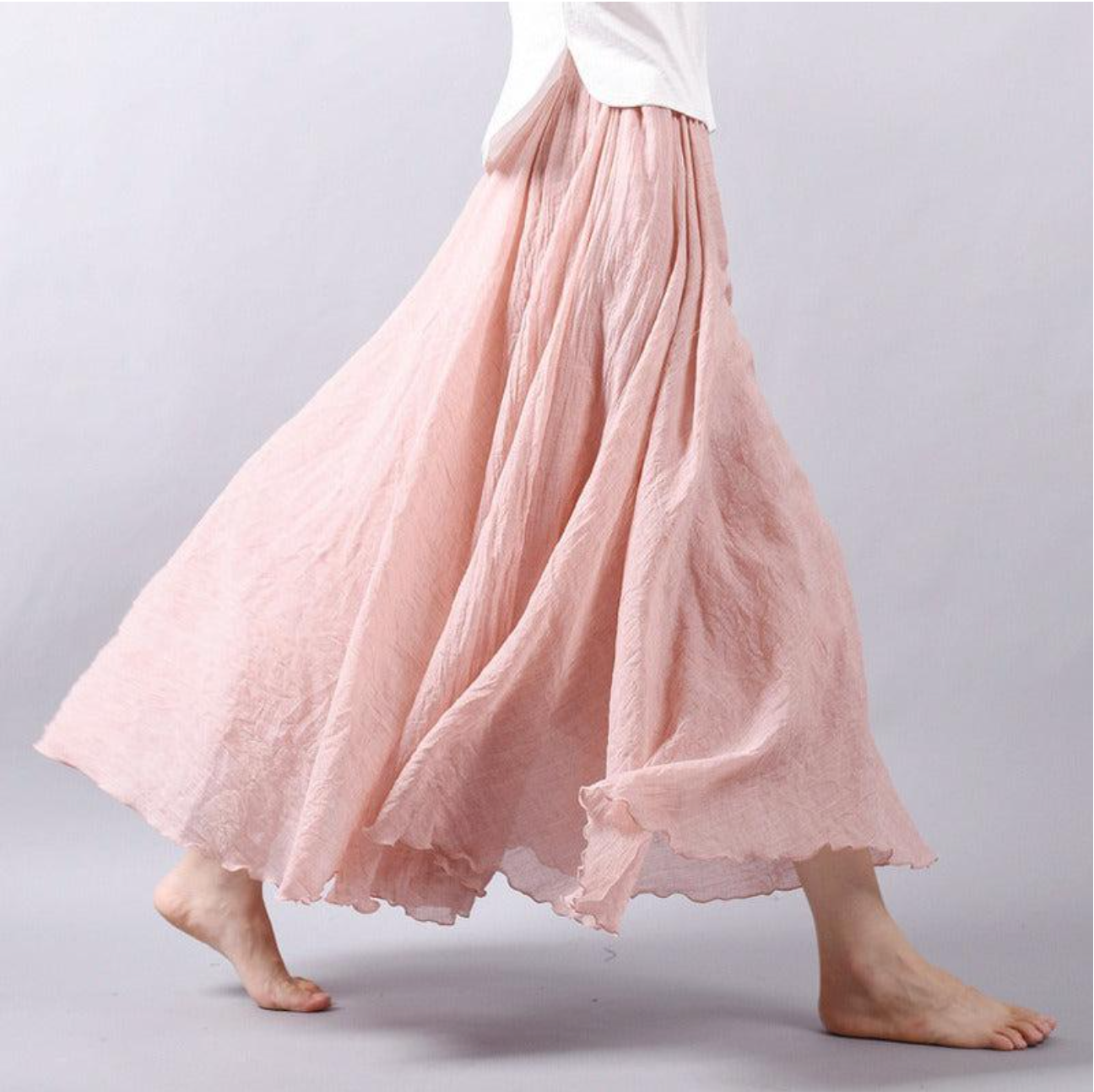 Mariah | Flowy Summer Maxi Skirt