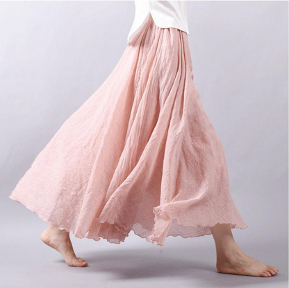 Mariah | Flowy Summer Maxi Skirt