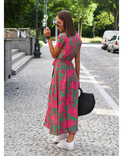 Sylvane | Effortless Floral Midi Dress