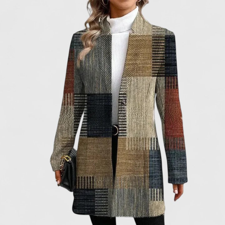 Svea retro fitted blazer for women