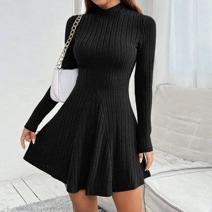Marenwyn | Mock-Neck Sweater Dress