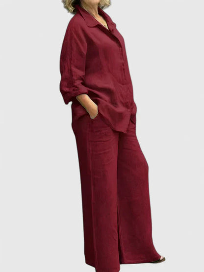 Manon | Vintage-Inspired Relaxed Two-Piece Set