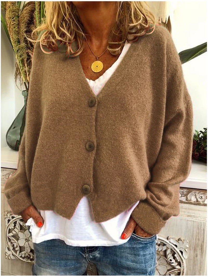 Thomasin | Open-Front Knit Cardigan