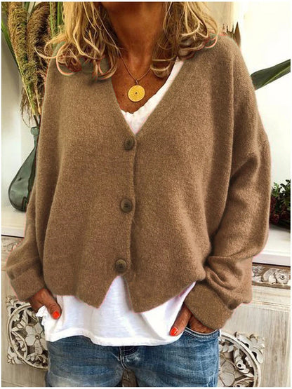Thomasin | Open-Front Knit Cardigan