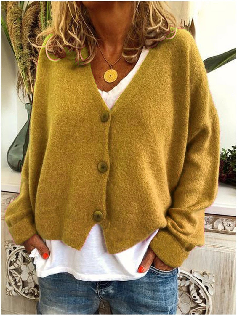 Thomasin | Open-Front Knit Cardigan
