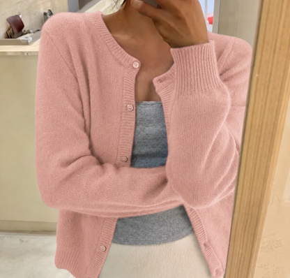 Marlowen | Button-Front Knit Cardigan