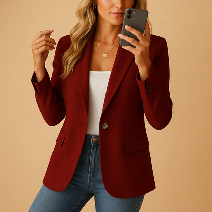Pomona comfort stretch blazer for women view 5