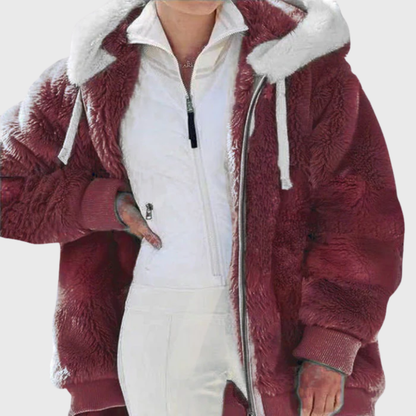 Faelith | Hooded Fleece Winter Jacket