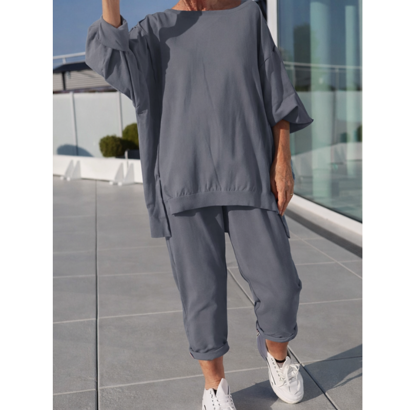 Coordinated loungewear two-piece