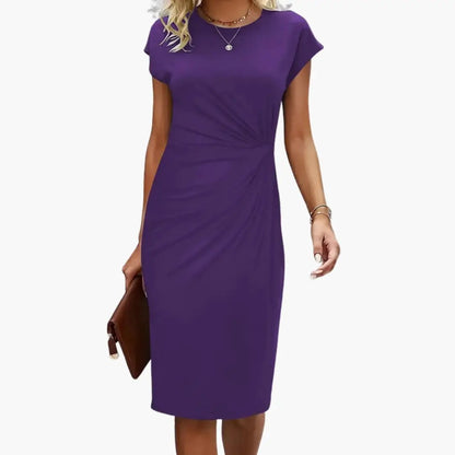 Rosalind | Ruched Bodycon Midi Dress