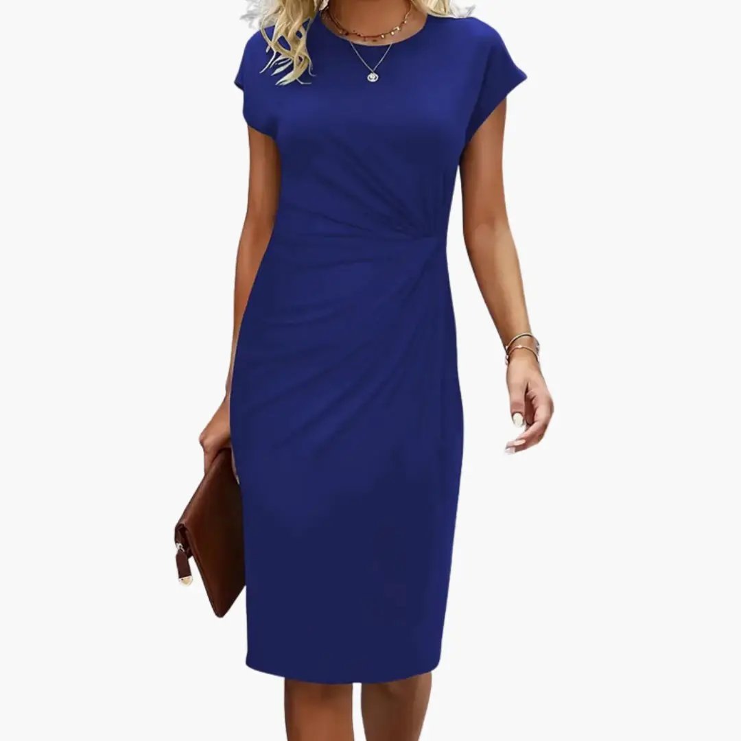 Rosalind | Ruched Bodycon Midi Dress