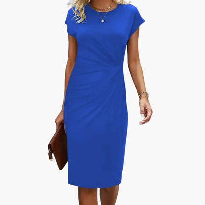 Rosalind | Ruched Bodycon Midi Dress