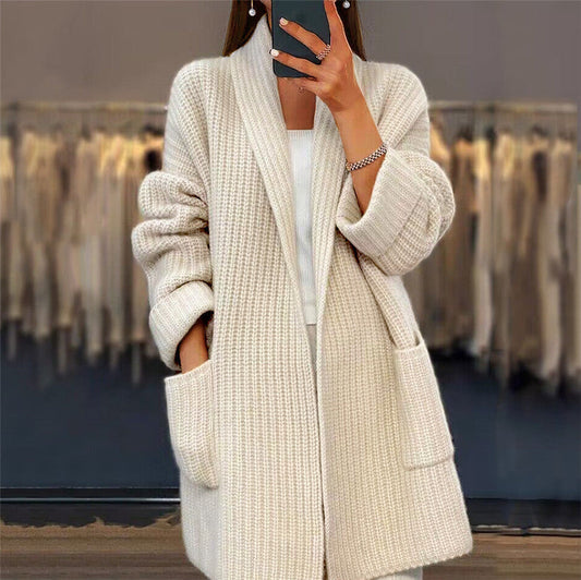Morwenna women's oversized open-front cardigan