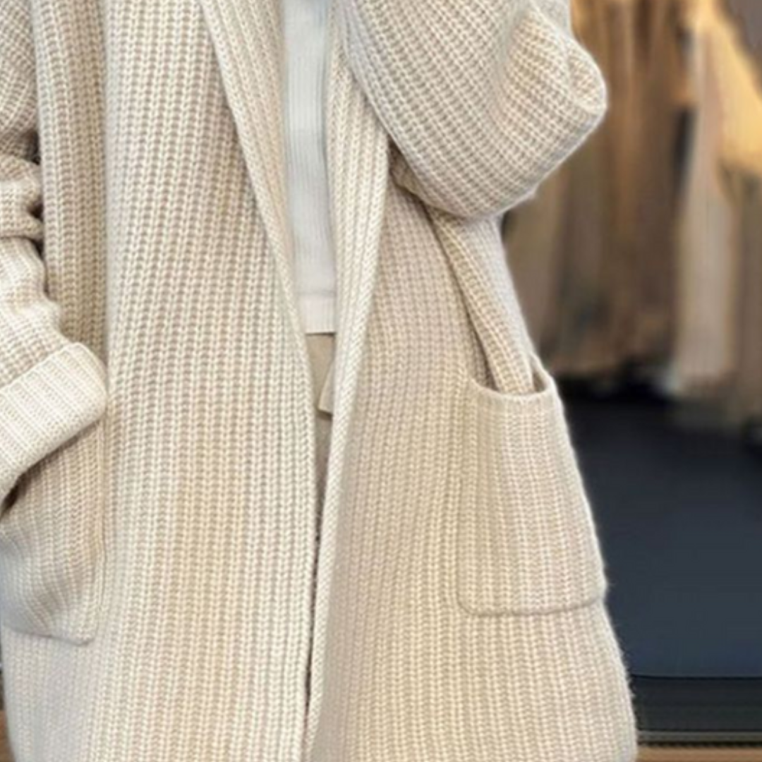 Morwenna women's oversized open-front cardigan