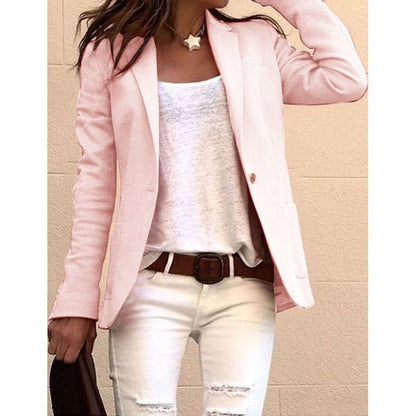 Sabelline women's notch-lapel one-button blazer