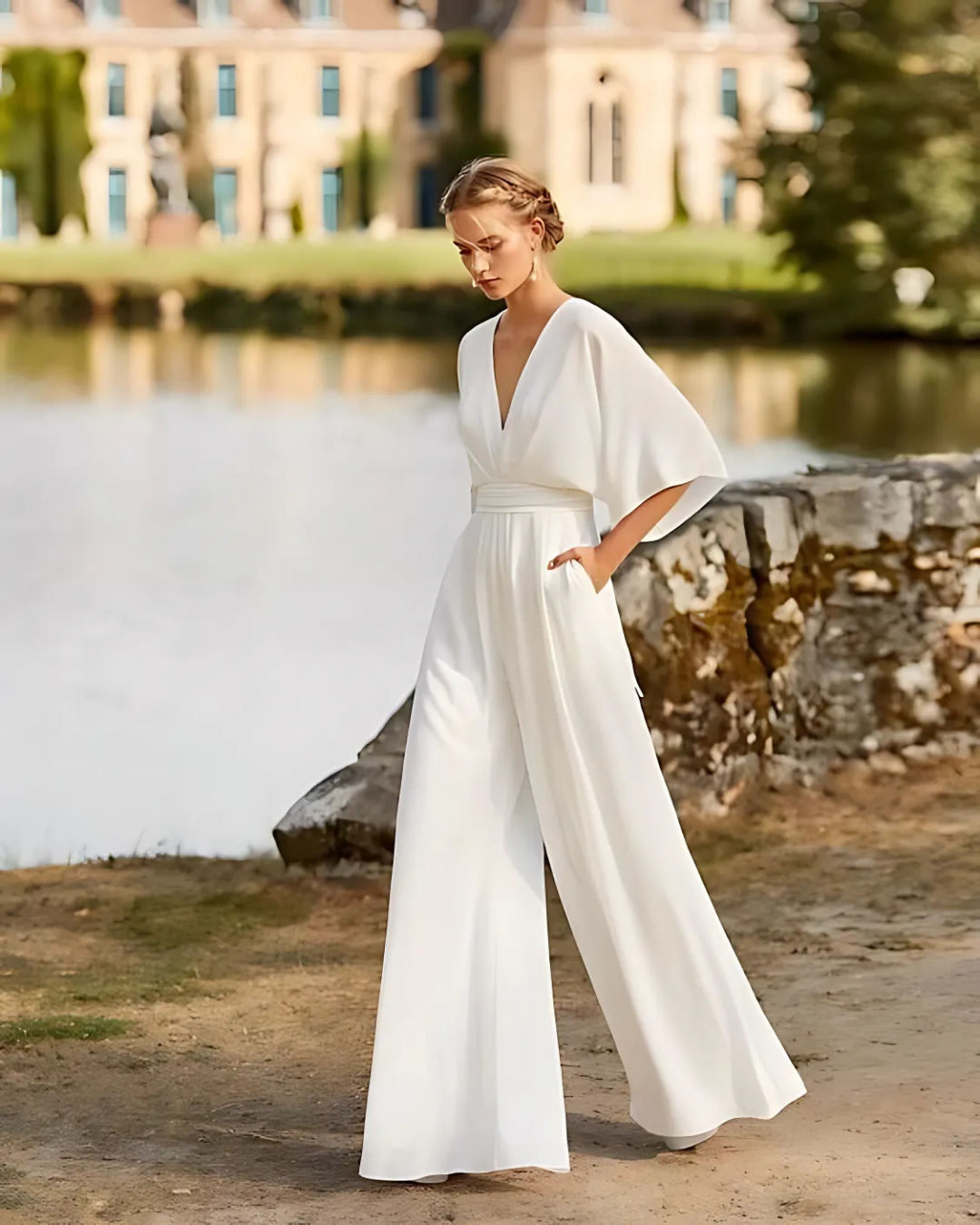 Jolie | Wide Leg Jumpsuit for Weddings & Parties