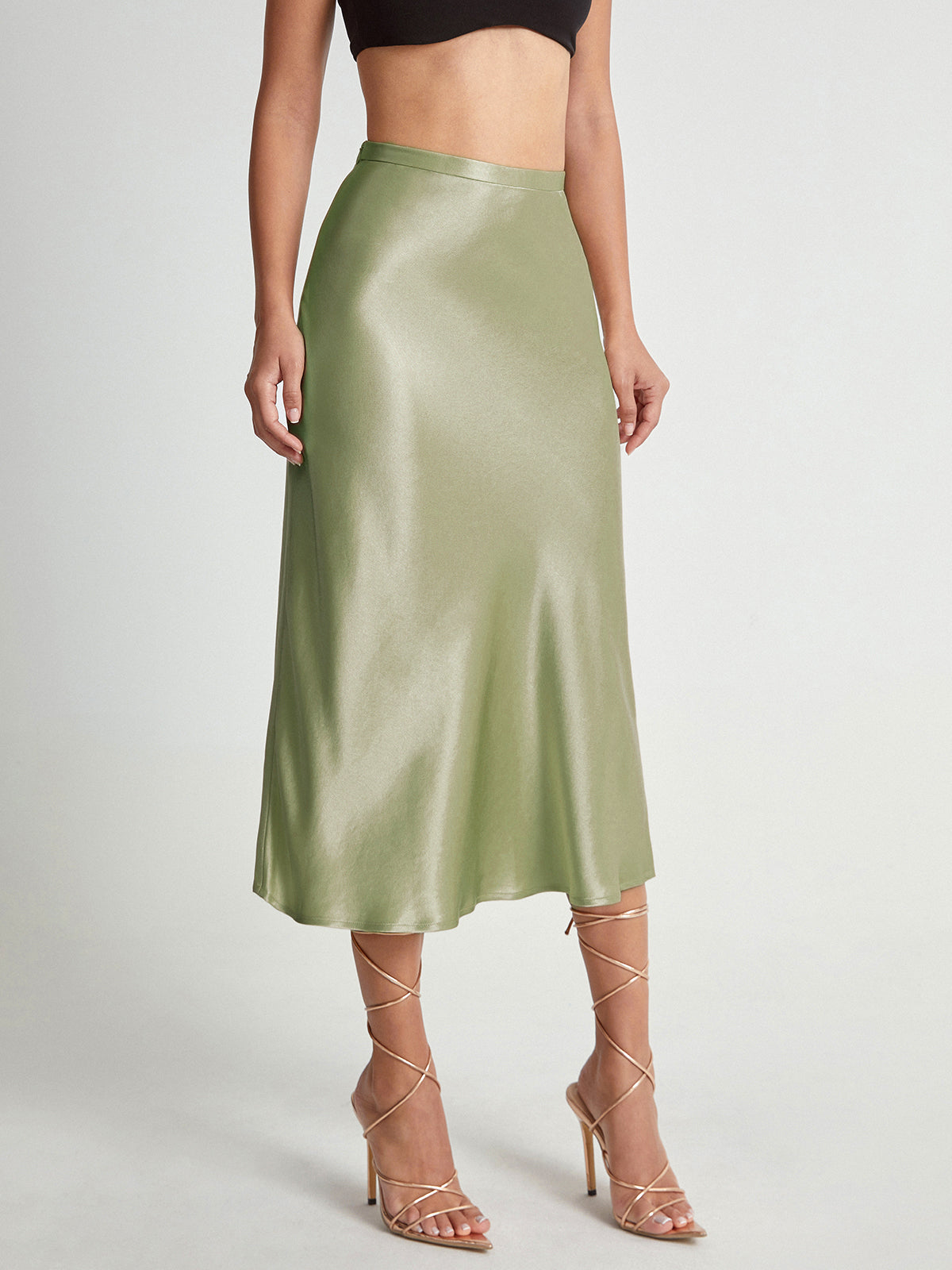 Sabelle | High-Waist Midi Skirt