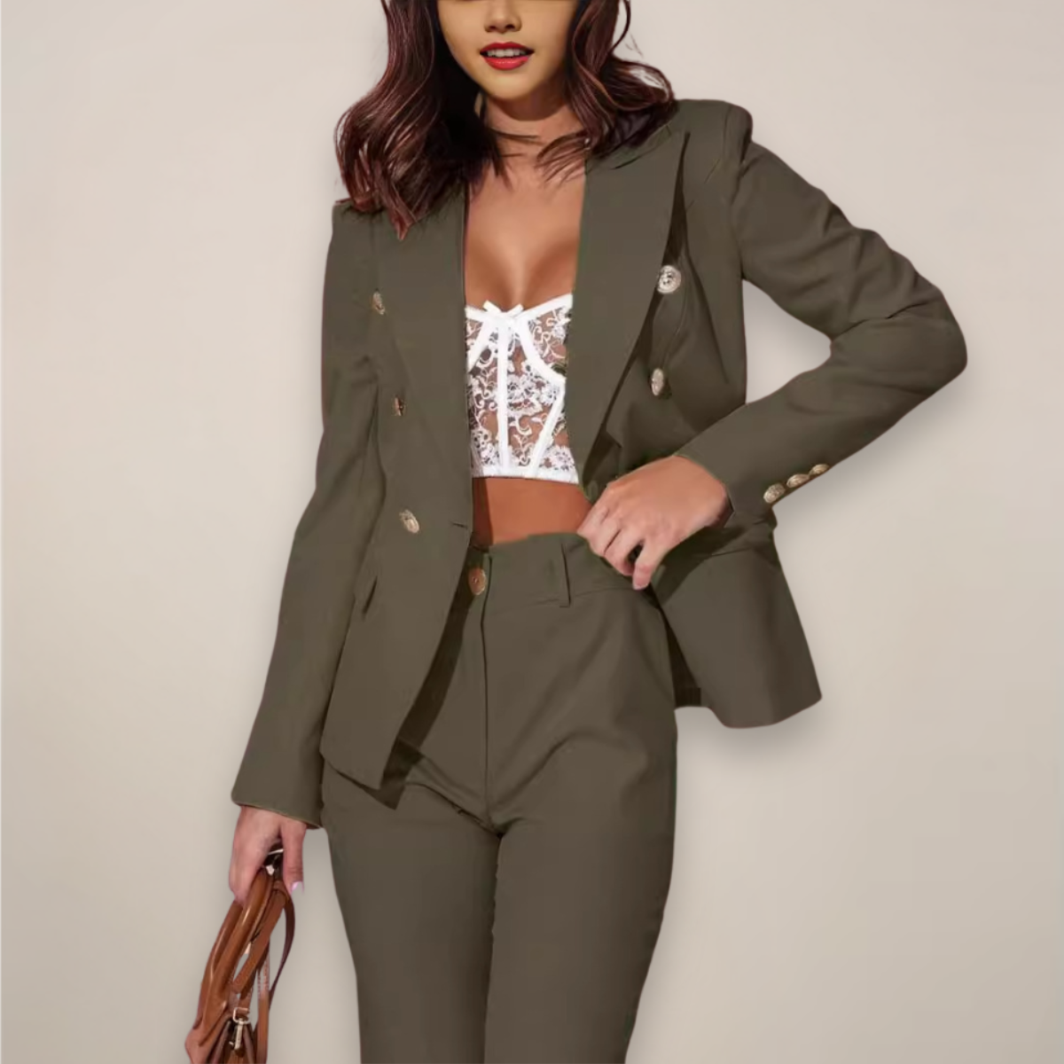 Valeria | Tailored Blazer and Pants Set
