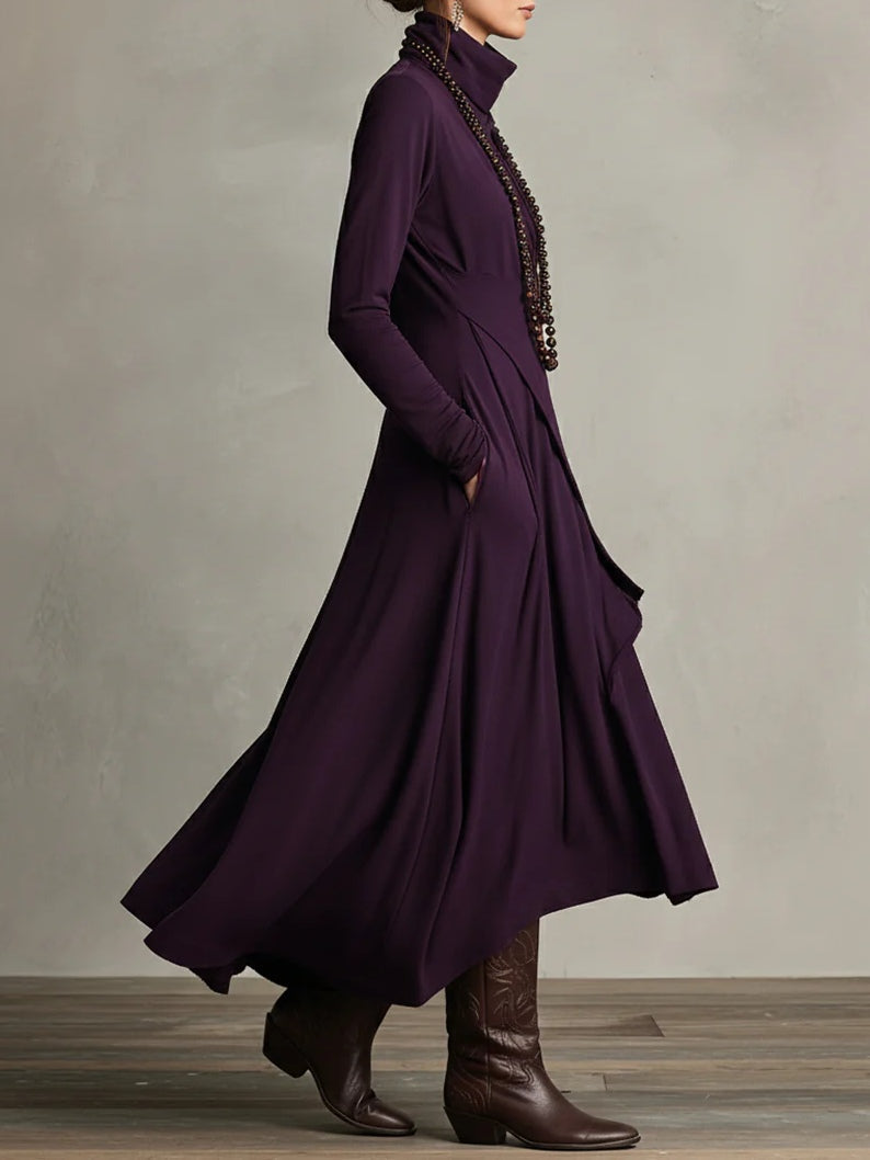 Hattie high-neck wedding guest maxi dress view 3