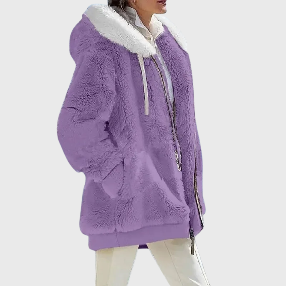 Faelith | Hooded Fleece Winter Jacket