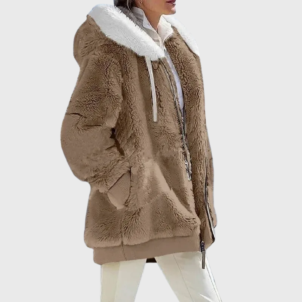 Faelith | Hooded Fleece Winter Jacket