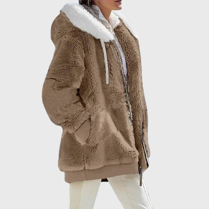 Faelith | Hooded Fleece Winter Jacket