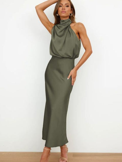Marla | Belted Midi Cocktail Dress