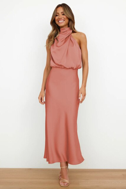 Marla | Belted Midi Cocktail Dress
