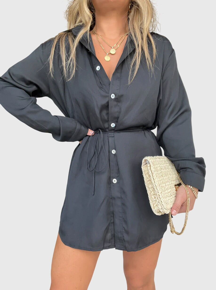 Sidonie | Elegant Romper Dress with Built-In Shorts