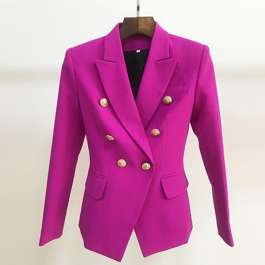 Gold button blazer, additional detail